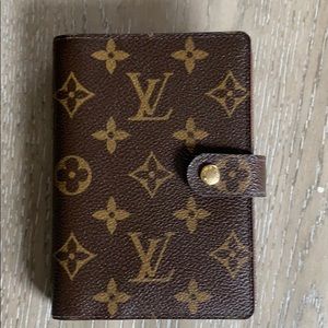 Louis Vuitton PM agenda monogram